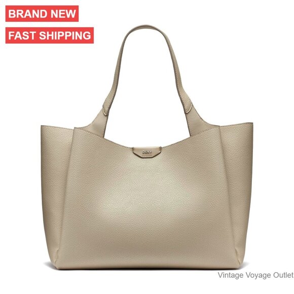 Soft Leather Tote With Wide Strap / Caramel One Strap  Faux Leather Tote Bag with Snap Closure, Shoulder Strap, One Size